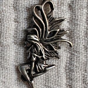 Silver Fairy Pendant